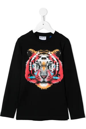 MARCELO BURLON Camiseta con estampado Tigre