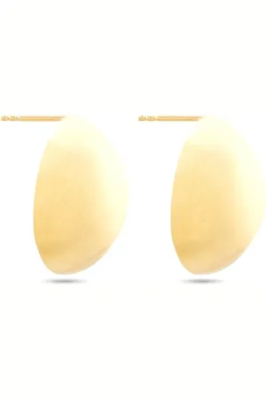 COMPLETEDWORKS Pendientes Round de oro vermeil