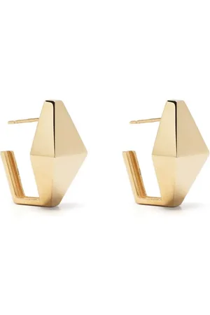 Aliita Pendientes Deco Rombo en oro amarillo de 9kt