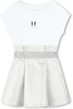 Karl Lagerfeld Vestido acampanado con logo