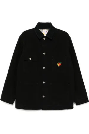 Sky High Farm Chaqueta vaquera bordada