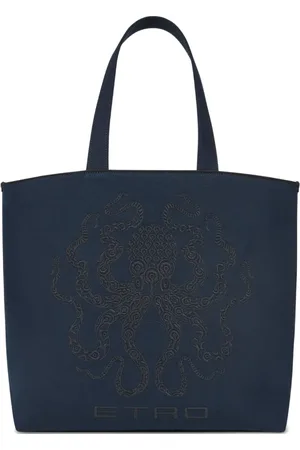Etro Bolso shopper con bordado Octopus