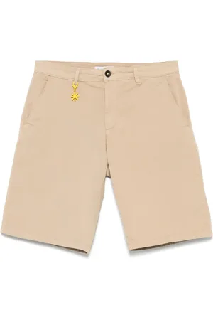 Manuel Ritz Logo-appliqué shorts