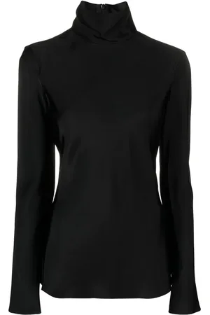 Jil Sander Blusa con cuello vuelto