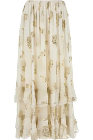Chloé Falda larga en jacquard