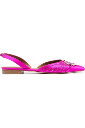 MALONE SOULIERS Bailarinas con detalles de cristales