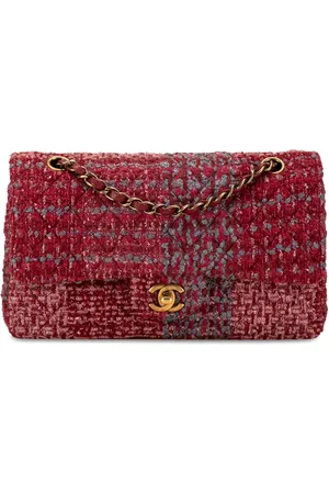 CHANEL Bolso de hombro mediano con solapa doble 2014