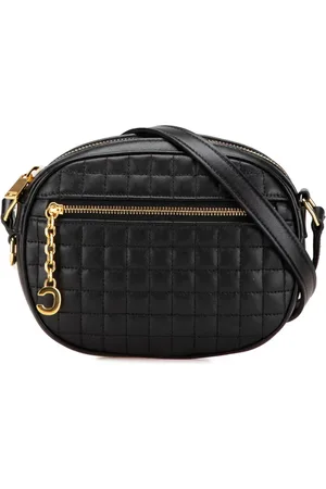 Céline 2019 Quilted Calfskin C Charm crossbody bag