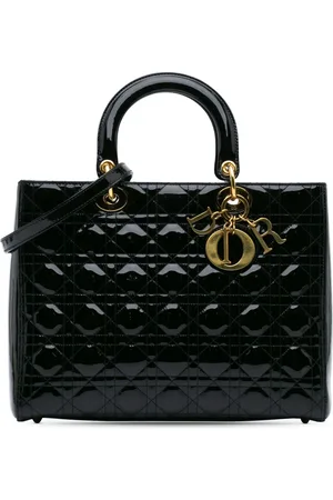Dior Bolso satchel Cannage Lady grande 2011