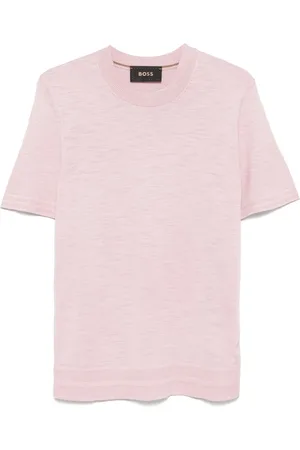 HUGO BOSS Camisa con textura flameada