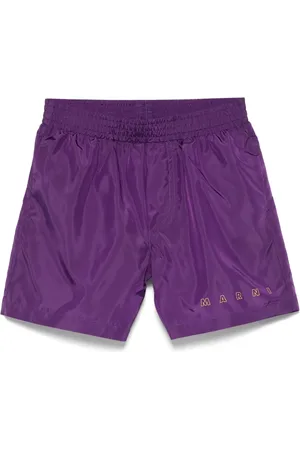 Marni Bañador con logo estampado