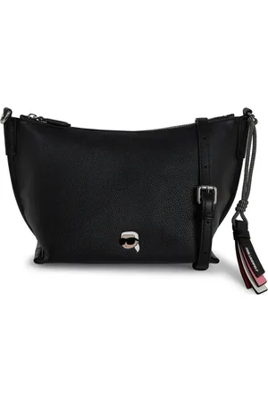Karl Lagerfeld Bandolera Ikon Pin texturizada
