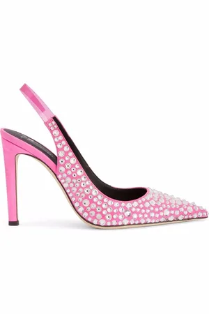 Giuseppe Zanotti Zapatos Diorite de tacón con detalles de cristal