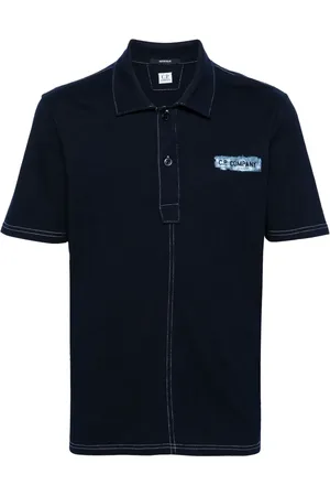 C.P. Company Polo con logo bordado