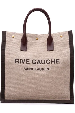 Saint Laurent Bolso shopper Rive Gauche North South de lona 2020