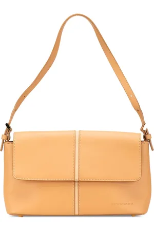 Burberry Bolso de hombro de piel con solapa 2000-2017