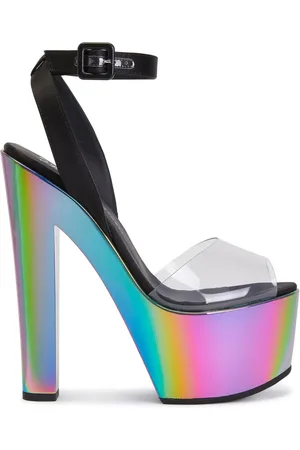 Giuseppe Zanotti Sandalias Tarifa Plexi con plataforma de 150mm
