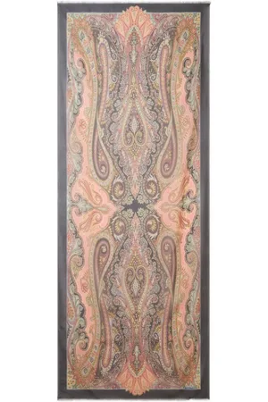 Etro Fular con estampado de cachemira