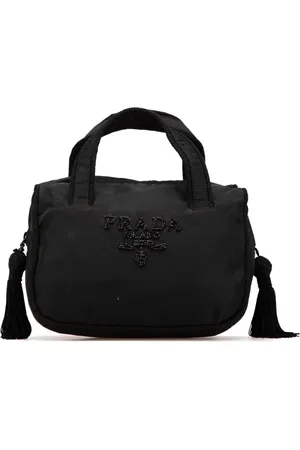 Prada Bolso de mano Tessuto Beaded Tassel 2000-2013