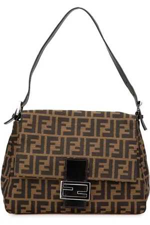 Fendi Bolso de hombro 20th Century Zucca Canvas Mamma Forever