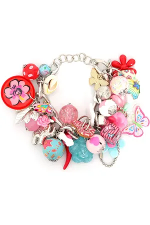 AMIR SLAMA Pulsera con múltiples charms