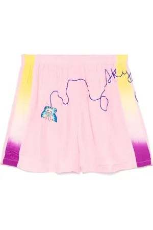 Sky High Farm Bermudas bordadas