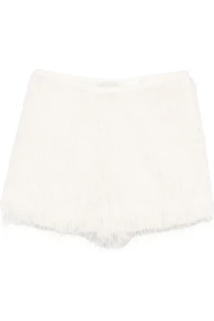 ALYSI Pantalones cortos con flecos