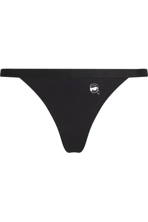 Karl Lagerfeld Pack de tres tangas de canalé Ikon