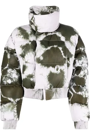 OFF-WHITE Chaqueta acolchada con motivo tie-dye