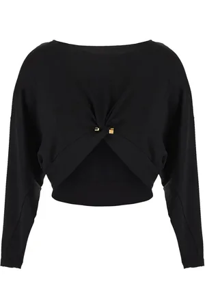 Elisabetta Franchi Top de tejido jersey