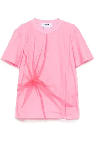 Msgm Top con detalle de malla