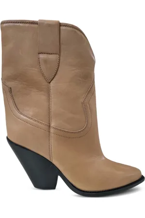 Isabel Marant Botas de piel con tacón de 90 mm
