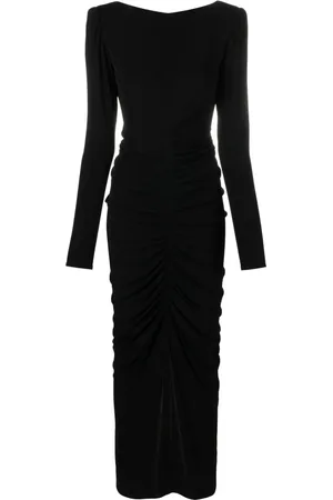 Givenchy Vestido de fiesta drapeado con manga larga