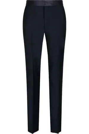 Givenchy Pantalones con ribete de satén