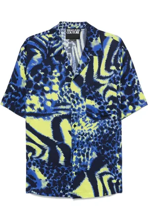 VERSACE Camisa con motivo Animalier