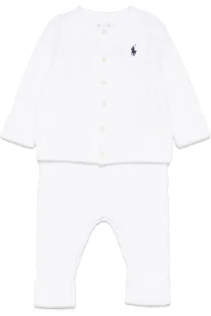 Ralph Lauren Set con pantalones de punto de ochos