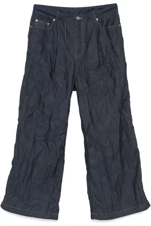 JUUN.J Pantalones con efecto arrugado