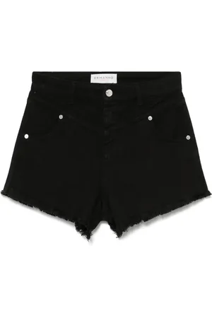 Ermanno Firenze Pantalones vaqueros cortos deshilachados