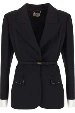 Elisabetta Franchi Blazer con cinturón