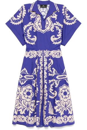 Etro Vestido midi estampado