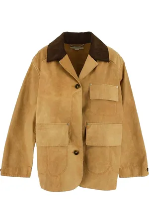 Stella McCartney Chaqueta con parche del logo