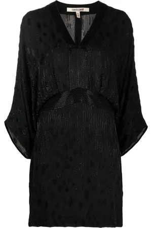 Roberto Cavalli Vestido corto con cuentas