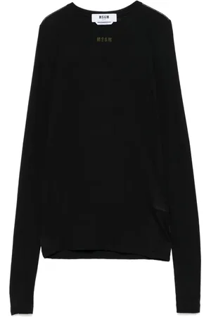 Msgm Camiseta con logo estampado