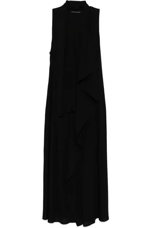 YOHJI YAMAMOTO Vestido drapeado sin mangas