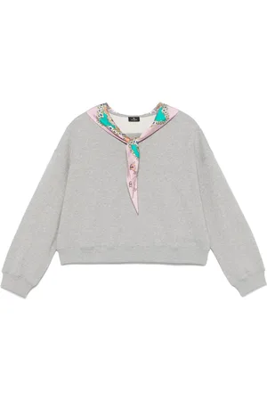 Etro Sudadera con detalle de pañuelo