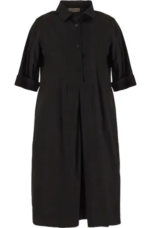 GENTRYPORTOFINO Vestido camisero de algodón