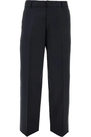 Emporio Armani Pantalones de lana virgen