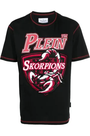 Philipp Plein Camiseta con bordado y logo