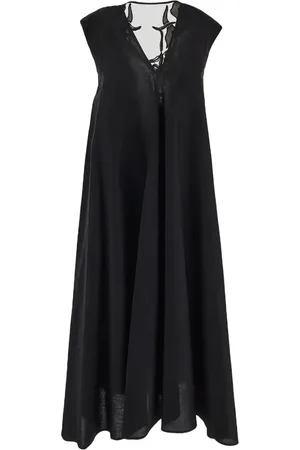 GENTRYPORTOFINO Vestido con detalles de encaje