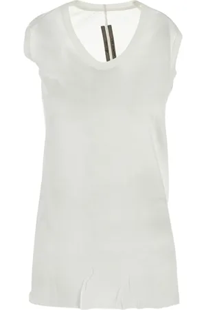 Rick Owens Camiseta de algodón